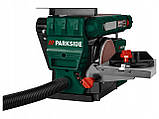 Стрічково-дискова шліфувальна машина PARKSIDE PBTS 370 A1, фото 4