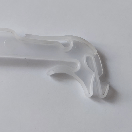 Плічки Вішачки Тремпеля для Нижньої білизни Гребінець 26 см уп.10 шт  матові Україна, фото 2