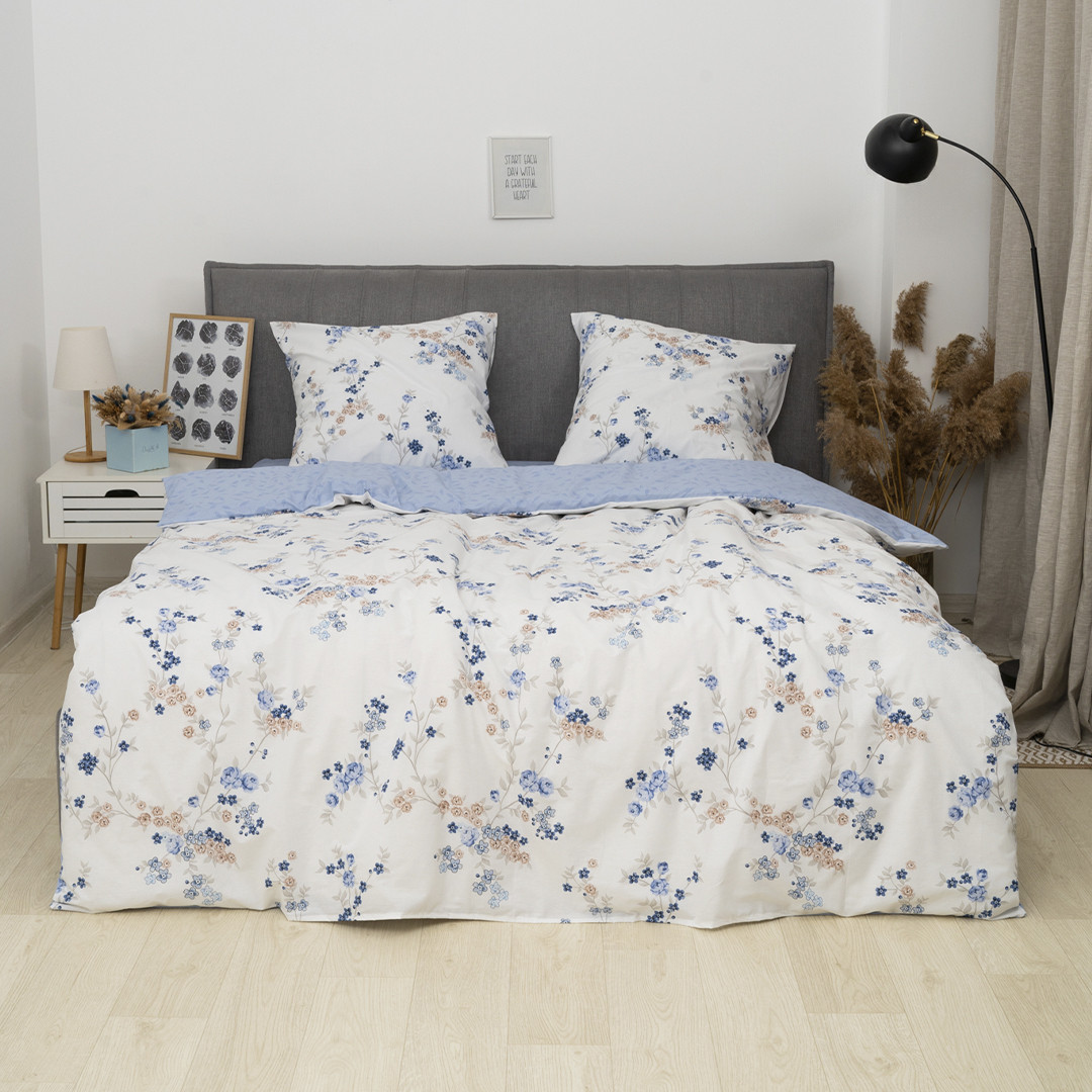 Постільна білизна Isleep Viluta ранфорс - 24293 сімейна, фото 1