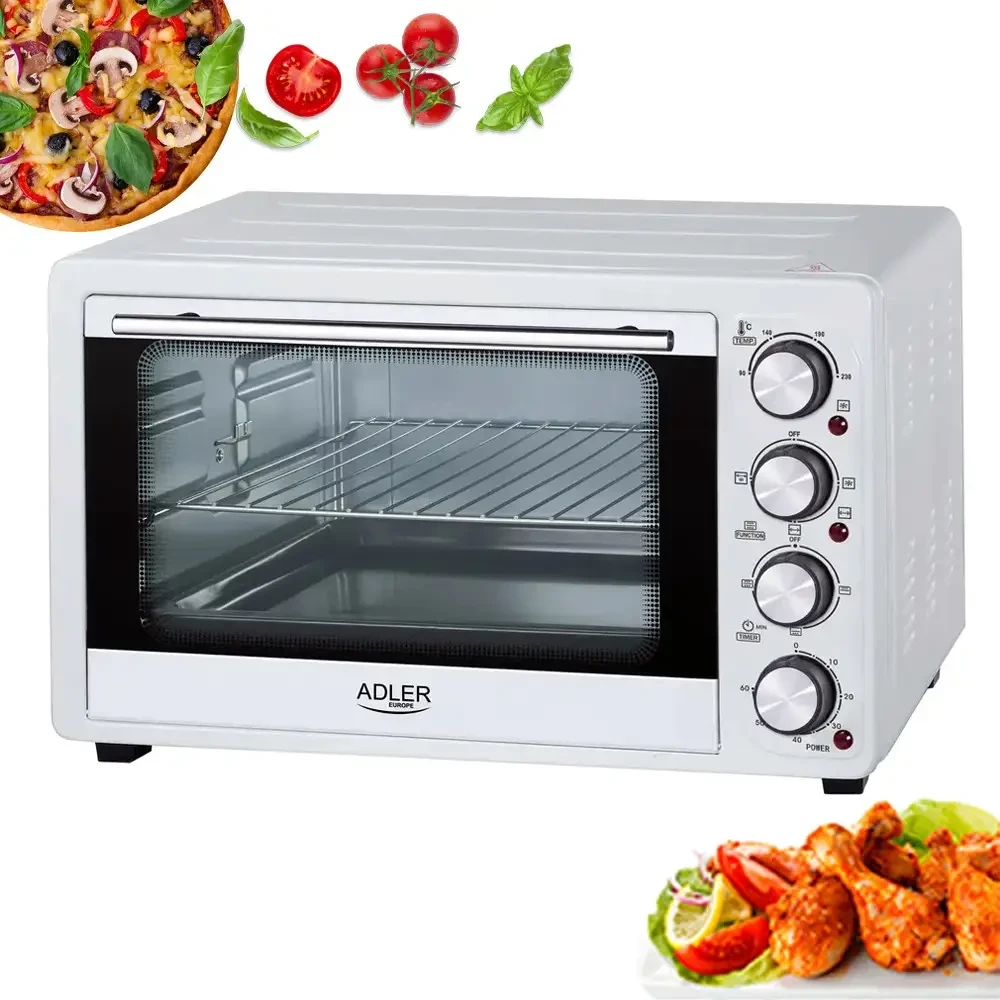 Духовка електрична піч Adler AD 6001 об'єм 35л потужність 1500вт, фото 1