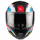 Мотошолом MT ATOM 2 SV BAST A0 Gloss, фото 3