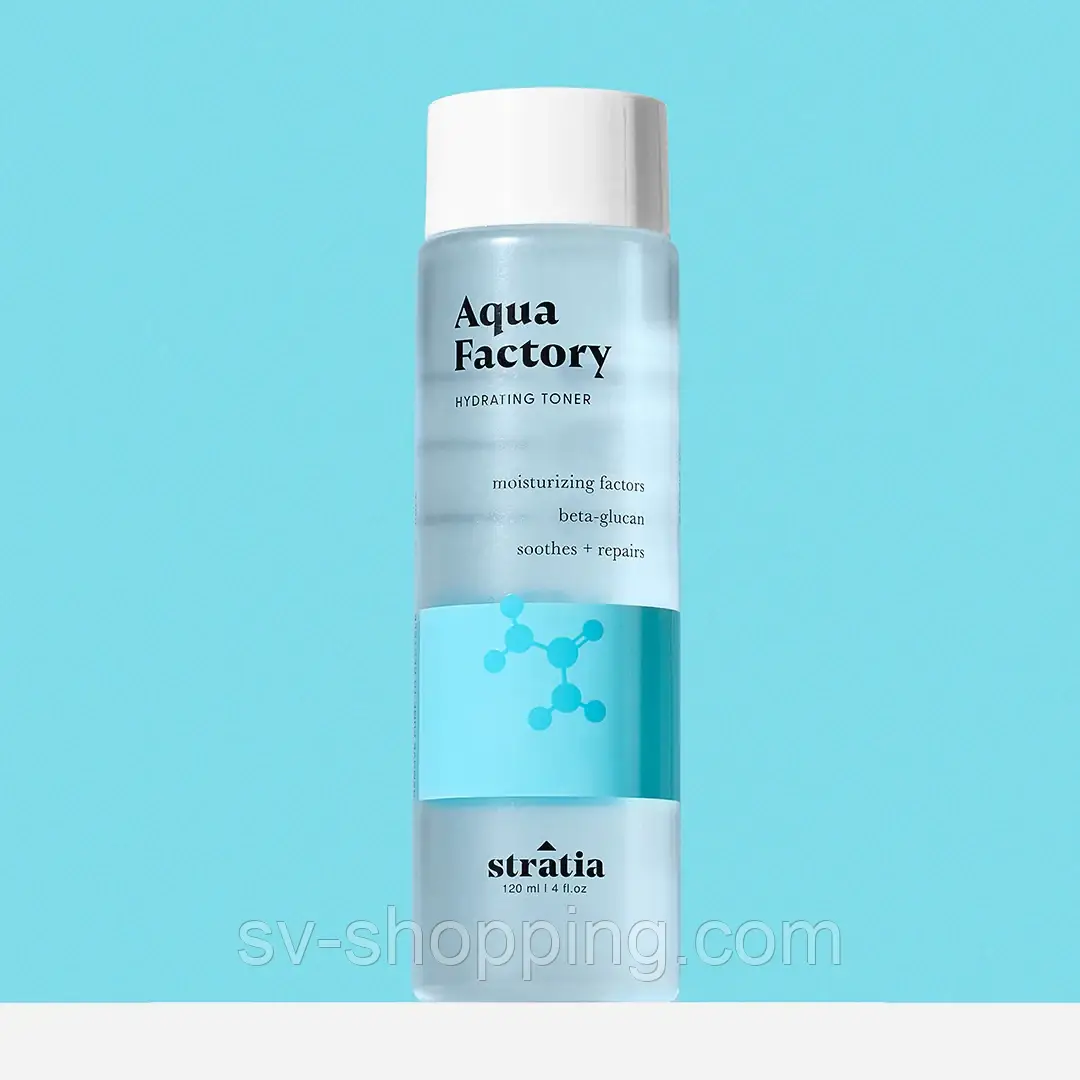 Зволожуючий тонік Stratia Aqua Factory