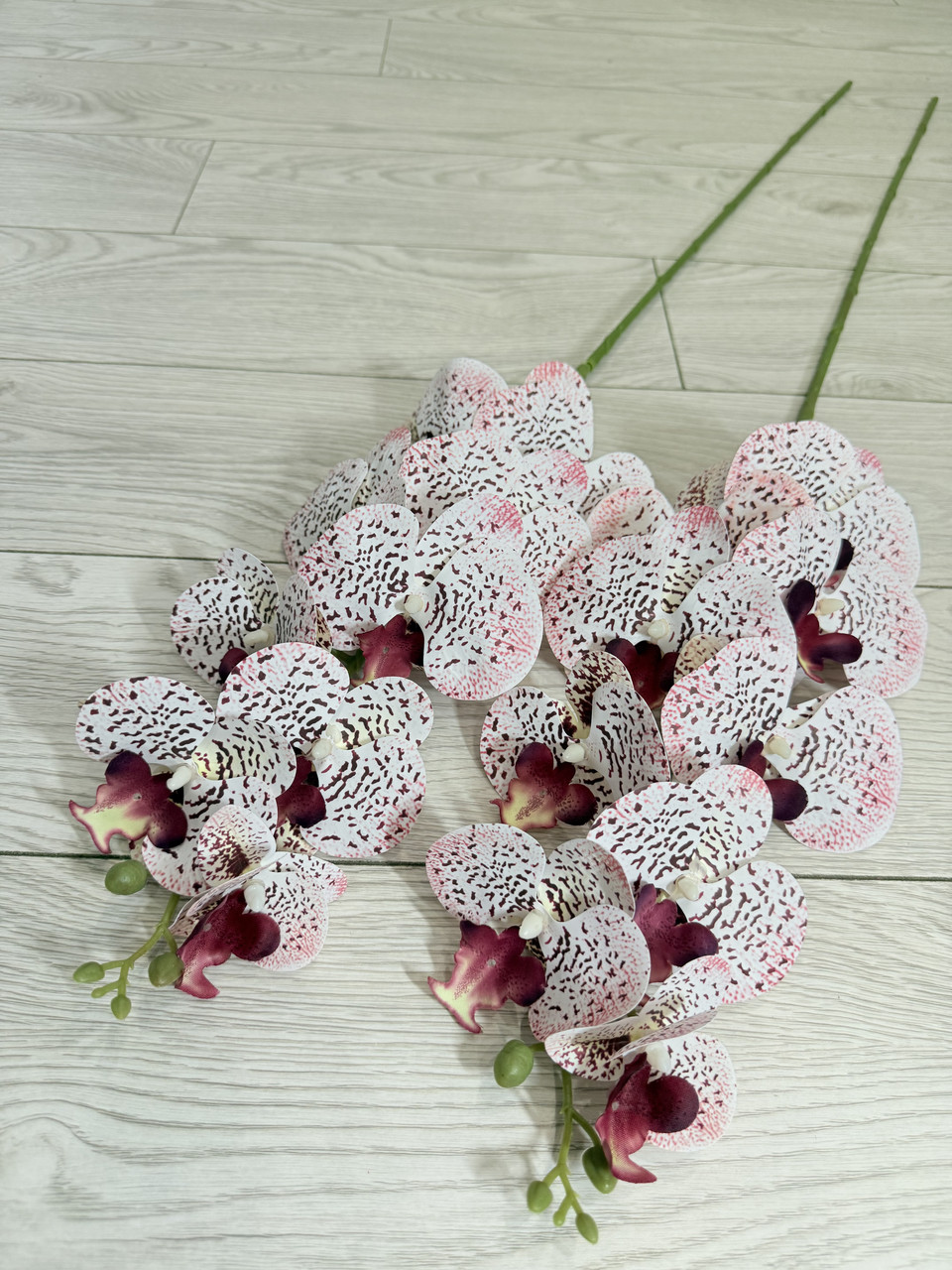 Штучна орхідея фаленопсис з латексу ( 1 метр ), фото 1