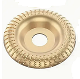 Шлiфувальний круг на болгарку для рiзьблення по дереву 100 х 22.2мм.., фото 4