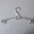 Плічки Вішачки Тремпеля  для Нижньої Білизни  з прищіпками коромисло прозорі Польща, фото 2