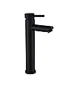 Змішувач для умивальника WEZER EKO11A-01-BLACK високий, фото 3