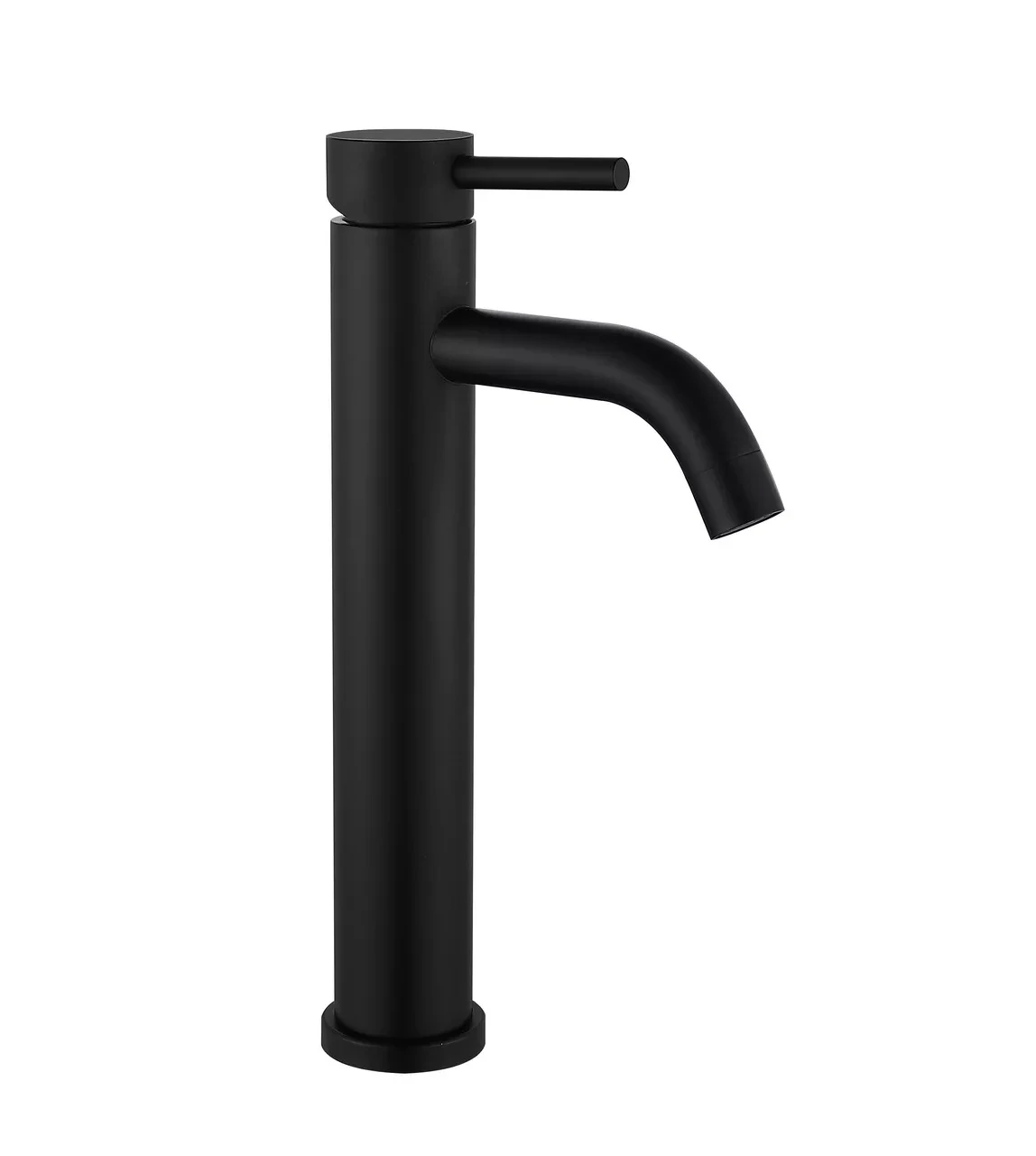 Змішувач для умивальника WEZER EKO11C-01-BLACK високий