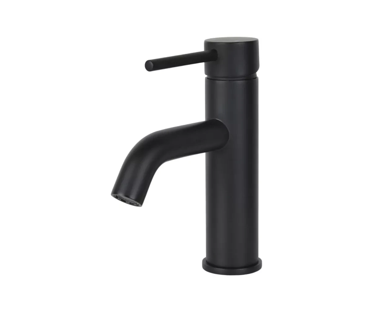 Змішувач для умивальника WEZER EKO1C-01-BLACK нержавіюча сталь