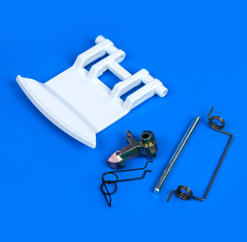 Ручка дверцят (люка) у складі з гачком для пральної машини Zanussi 4055113411, фото 1