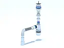 Сифон для мийки ANI-plast C0115, 1 1/2" х 40 з гнучкою трубою 40 x 40/50, фото 3