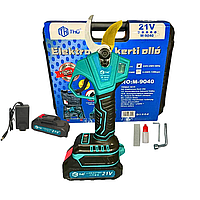 Бездротовий секатор THO М-9040 для обрізки дерев Акумуляторний електросекатор з фірмовим двигуном 21 В 2 А