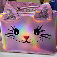 Дитячий набір для макіяжу Киця, б'юті кейс для макіяжу та манікюру