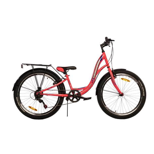 Велосипед Cross 24" Betty-Рама-11" pink-gray