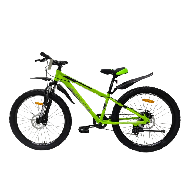 Велосипед 26" Dragster 2024 Susp Рама-13" green
