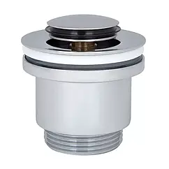 Донний клапан ITAL HF1082, автомат, Ø63мм, 1 1/4", латунь, хром