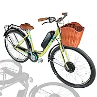 Електровелосипед E-Titan 28" Parma 2025 48 В 500Вт 10.5 Ah/ Рама-18" до 40 км кремовий/ зріст 170-185 см+ Дисплей LSD-3