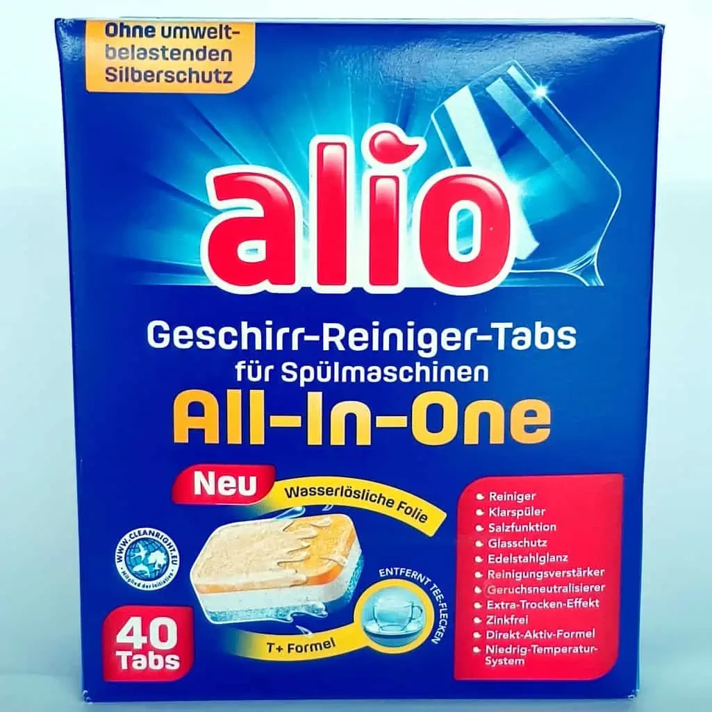 Alio All-in-One Засоби для посудомийних машин все в одному 40 шт