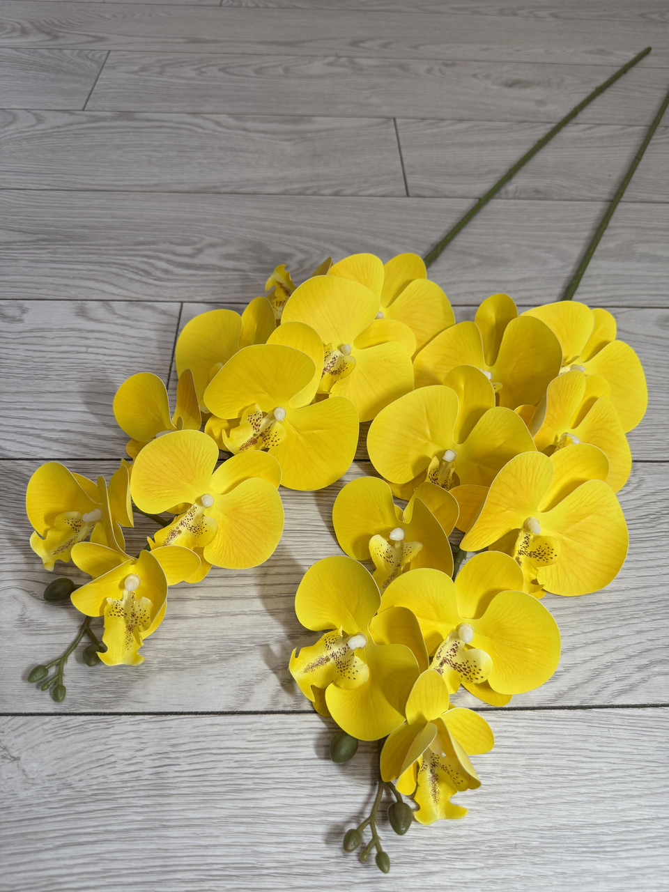 Штучна орхідея фаленопсис з латексу ( 1 метр ), фото 1