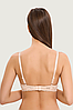 Бюстгальтер push-up з мереживом бежевий Leilieve 4100, фото 5