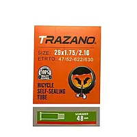 Камера 29х1.75/2.10 47/52-622/630 Schrader (AV) 48 мм антипрокольним гелем Trazano