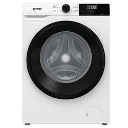 Пральна машина Gorenje фронтальна, 7кг, 1400, A+++, 47см, дисплей, пара, інвертор, білий, WNHEI74SAS
