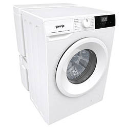Пральна машина Gorenje фронтальна, з баком, 6кг, 1200, A+, 60см, дисплей, пар, інвертор, білий, WNHPI62SCSIRV