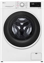 Пральна машина LG фронтальна, 7кг, 1200, A+++, 48см, дисплей, пара, інвертор, білий, F2V3HS7WW