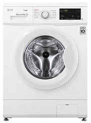Пральна машина LG фронтальна, 8кг, 1400, A+++, 55см, дисплей, пара, інвертор, білий, F4J3TS0W