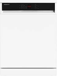 Посудомийна машина ARDESTO, 12компл., А++, 60см, дисплей, обробка парою, білий, DWMF-V608STW