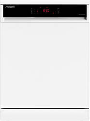Посудомийна машина ARDESTO, 15компл., А++, 60см, дисплей, 3й кошик, гігієн.обробка, авт.відкр.дверей, білий, DWMF-V608SMHW3