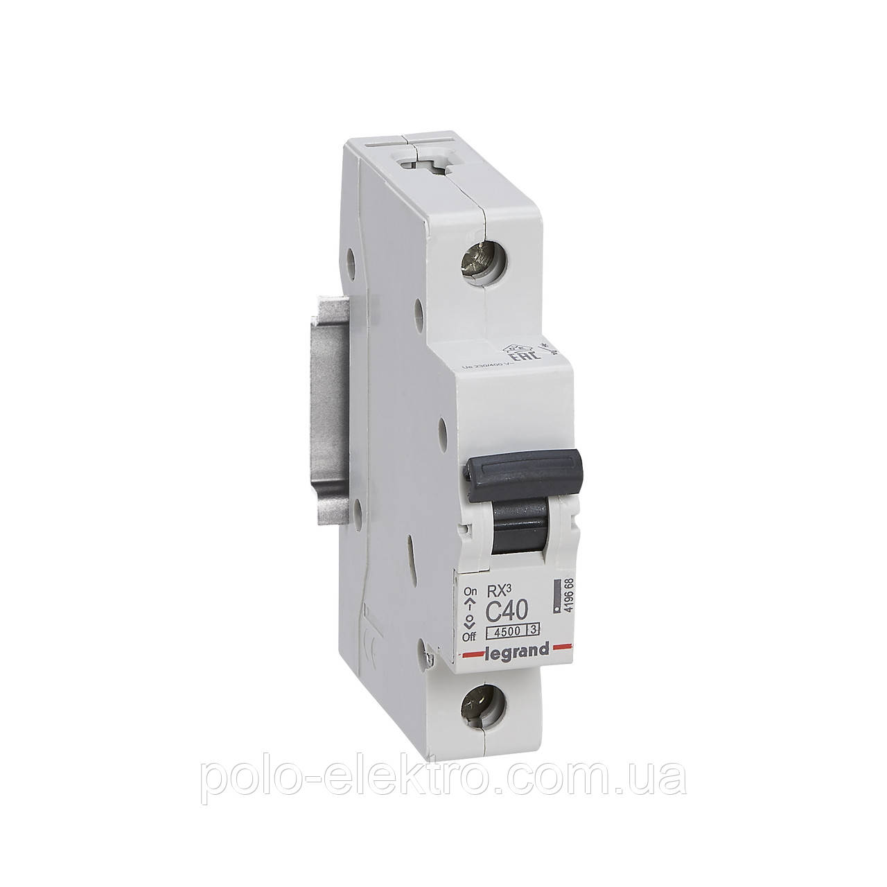 Автоматичний вимикач RX3 4.5ка 40а 1п C Legrand