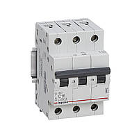 Автоматичний вимикач RX3 3п 16А С 4.5кА Legrand