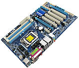 НАДІЙНА ПЛАТА LGA 1156 GIGABYTE GA-P55-USB3 SLI на DDR3 з ГАРАНТІЄЮ s1156, фото 3