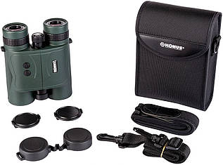 Бінокль-далекомір Konus Konusrange-2 10x42 LRF | Лазерний далекомір до 1200 м | Вологозахищений, Тактичний, Мисливський