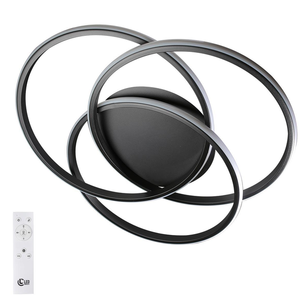 Світильник світлодіодний LED BELVILLE R 100W RC BK Led Concept