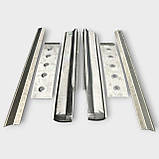 Порог у зборі ВАЗ 2121 Нива,21213 Тайга (лів) 3 часті, фото 3