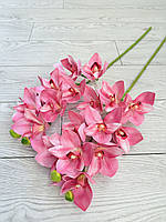 Штучна латексна Орхідея Цимбідіум (80 см), фото 7