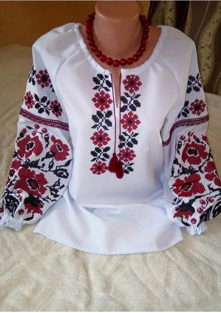 Пошита заготовка жіночої вишиванки 189.2-ПЖС