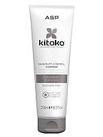 Шампунь безсульфатний проти лупи і свербіжу шкіри голови Kitoko Dandruff Control Cleanser, 250 мл