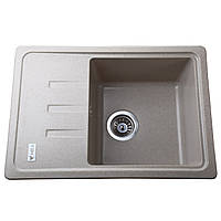 Гранітна мийка Mira MONTI бежевий колір 620 х 435 мм