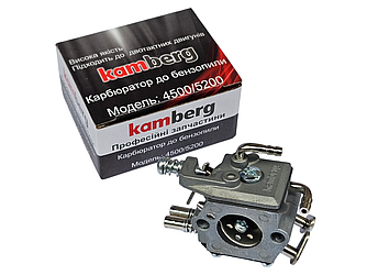 Карбюратор Kamberg для бензопил моделі 4500, 5200, 5800 без праймера підкачування палива