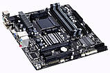 Плата Socket AM3+ на DDR3 GIGABYTE GA-78LMT-USB3 Rev4.1  125W ! з HDMI Розуміє ВСІ 2-6 ЯДЕРНІ ПРОЦИ + FX 125W !, фото 3