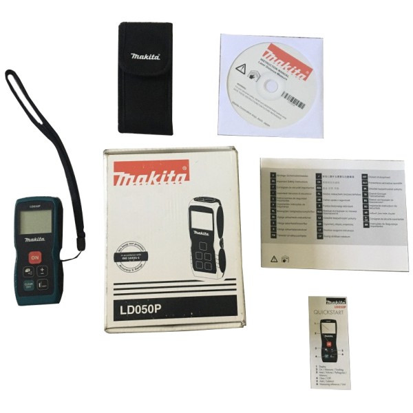 Лазерний далекомір Makita LD050P (0.05-50 м), фото 1
