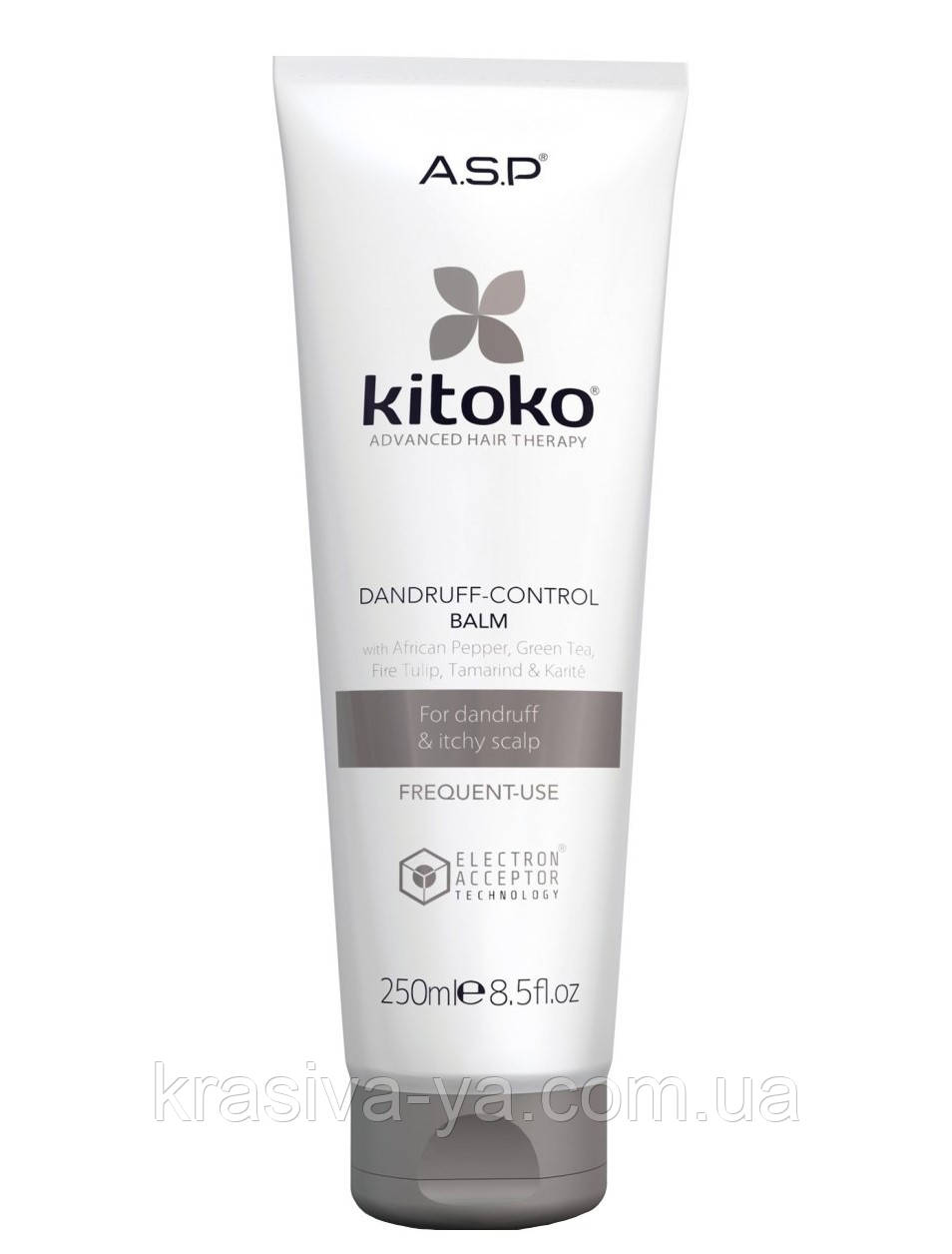 Бальзам проти лупи і свербіжу  шкіри голови Kitoko Dandruff Control Balm, 250 мл