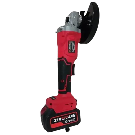 Потужна акумуляторна болгарка Edon UAG-21A (акум 4.0Ah 21V 2шт і зарядка), фото 1