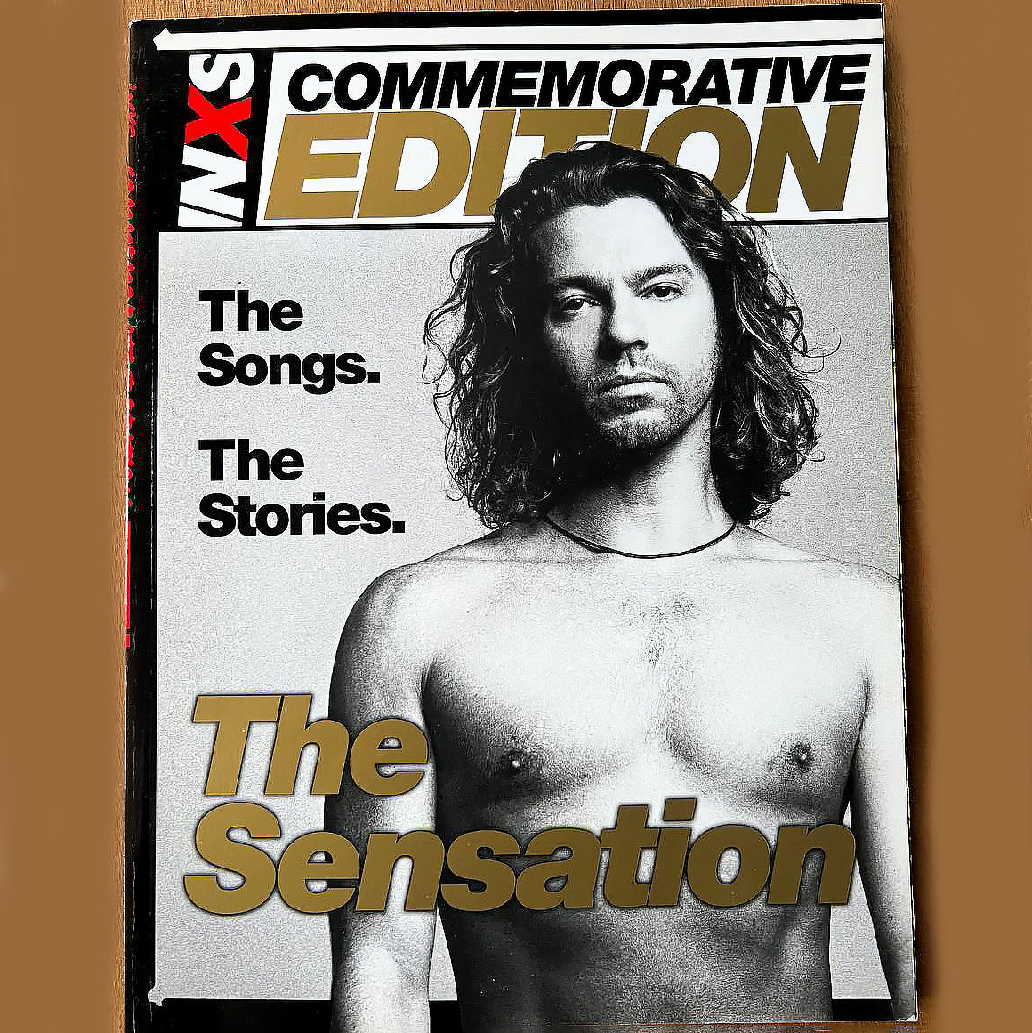 Журнал з гуртом INXS Michael Hutchence