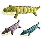 М'яка інтерьерна іграшка подушка "Крокодил 100см" в асортименті, фото 10