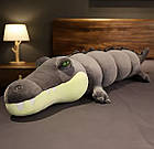 М'яка інтерьерна іграшка подушка "Крокодил 100см" в асортименті, фото 3