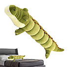 М'яка інтерьерна іграшка подушка "Крокодил 100см" в асортименті, фото 9