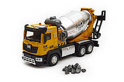 Модель бетонозмішувача з металевою кабіною інерція звуки світло 72369